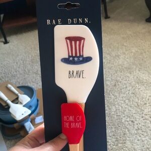 Rae Dunn HOME OF THE BRAVE SPATULA SET